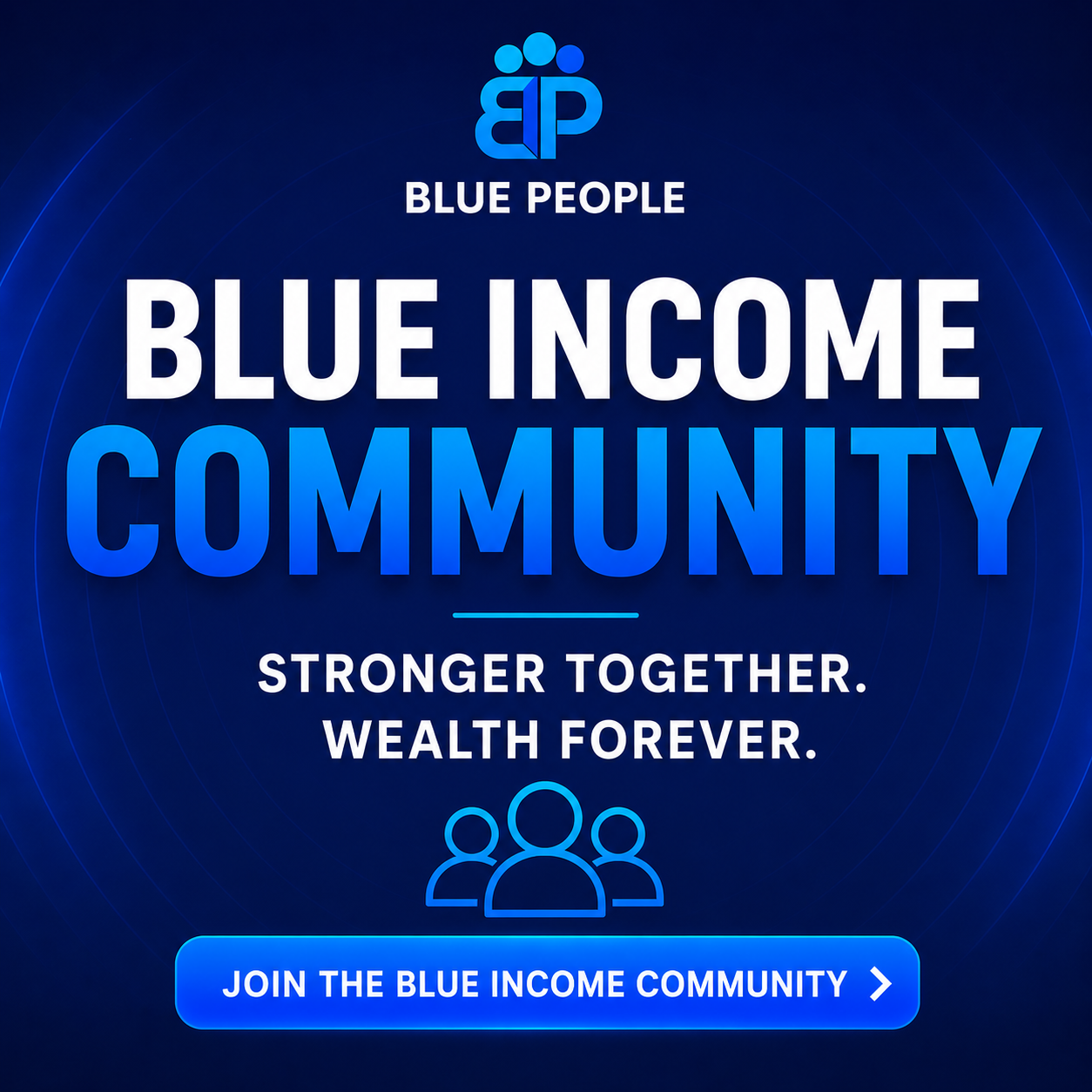 BluePeople Income AI Poster